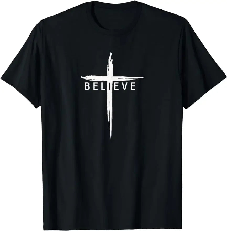 Jesus Is King T-shirt Christian Belief and Scripture Verse Unisex Style Shirts for Women Men Graphic Custom Printed T Shirts