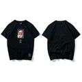 Summer Men's T Shirts Virgin Mary Printed Casual Short Sleeve T-Shirt Cotton Hip Hop Tops Tee Fashion Streetwear Tshirt New