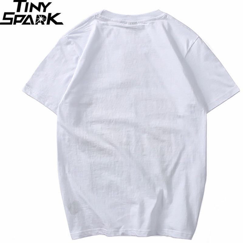 Summer Men's T Shirts Virgin Mary Printed Casual Short Sleeve T-Shirt Cotton Hip Hop Tops Tee Fashion Streetwear Tshirt New