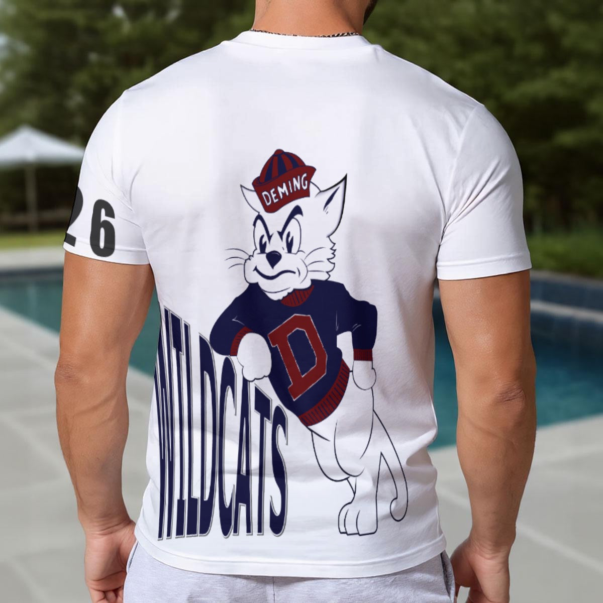 Eco-friendly All-Over Print Men's Short Sleeve T-shirt