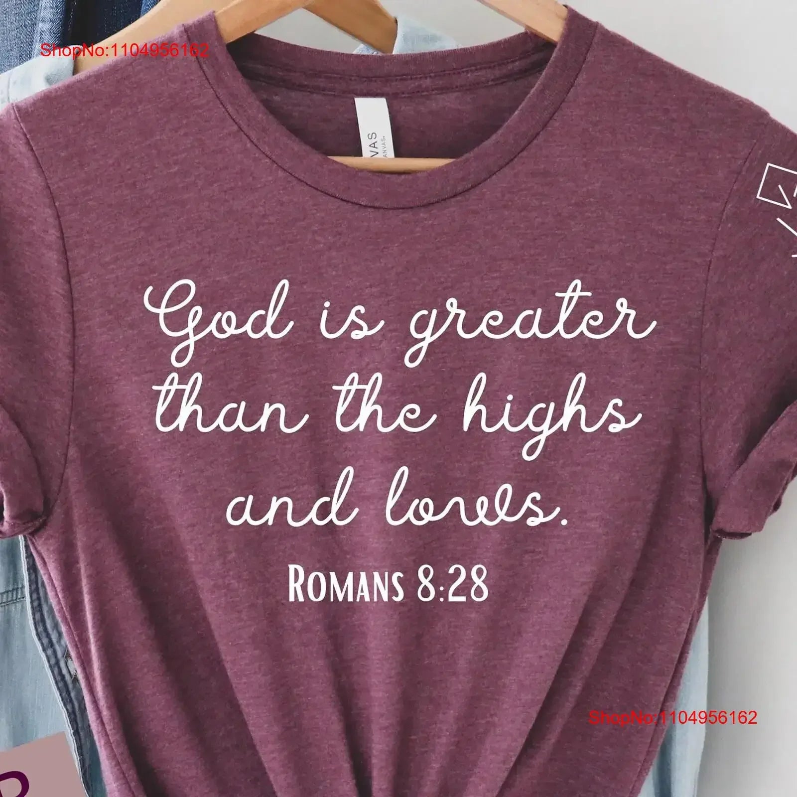 Xmas Christian T Shirt Bible Verse Church Scripture Inspirational Religious vintage Washed Casual homme Stretched Slightly