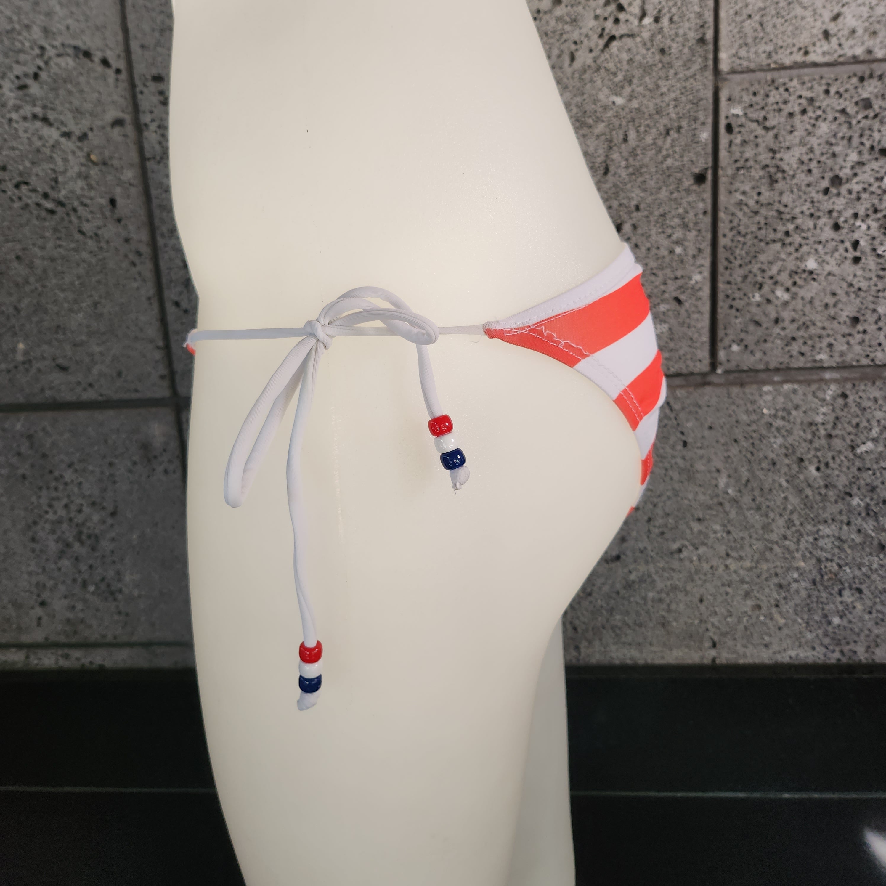 Loco Boutique Flag Cinched Back Side Ties