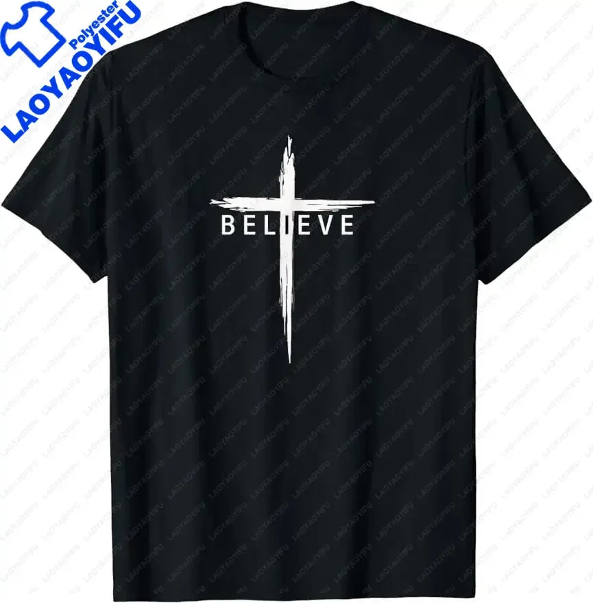 Jesus Is King T-shirt Christian Belief and Scripture Verse Unisex Style Shirts for Women Men Graphic Custom Printed T Shirts