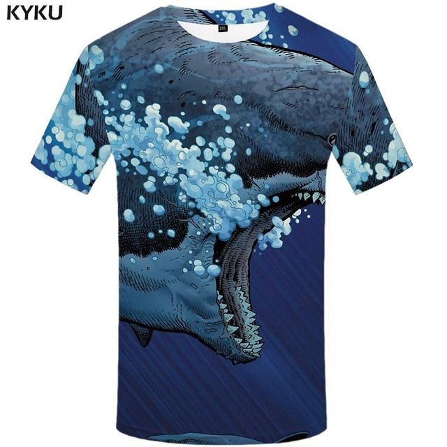 Badass Deadpool T shirt Men Blood T-shirts 3d Red Shirt Print War Anime Clothes Gothic Tshirt Printed